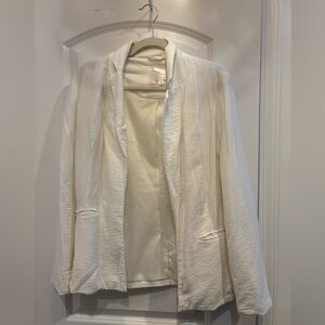 LC Lauren Conrad Cream Blazer
